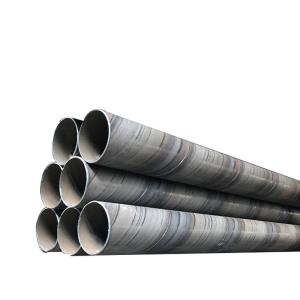 China Oil Gas Sewage Transport SSAW Sawl API 5L CS ERW Welded Steel Pipe with ASTM Standard factory