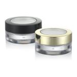 Collar Material PS 2.5ml 3ml Round Jar for Portable Cream Direct