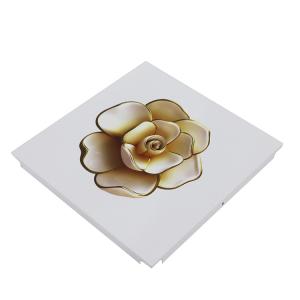 China Special Design Aluminium Sheet Building Wall Ceiling Decorative Metal Acoustic Ceiling Panel For Lobby on sale