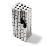 D2x2mm Neodymium cylinder hanging magnet/ndfeb disc N42 powerful magnet