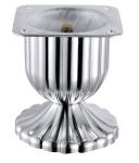80mm high glossy shiny furniture legs iron metal sofa legs SL-013
