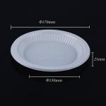 Compostable Dinner Plate 7 Inch PLA Tableware