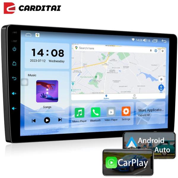 Universal WIFI Audio 126G 2Din Car Radio GPS Multimedia Player for Nissan Toyota