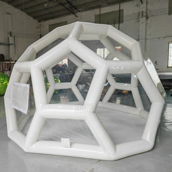 Commercial Inflatable Bubble Dome Tent Inflatable Camping Tent Transparent