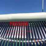 300L Glass Tube Solar Water Heater Low Pressure Solar Thermal Heater 8L Top Tank