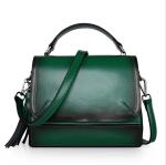 Real Leather Tote Bags for Women Retro Single Shoulder Bags Lady Daily Handbags