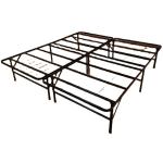 Storage Base Wrought Iron Frames in Black Full Metal Bed Frame Twin Size Bedroom