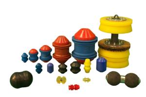 China Yellow Oil Pipeline Cleaning Pigs Poly Pigs For Pipe Cleaning factory