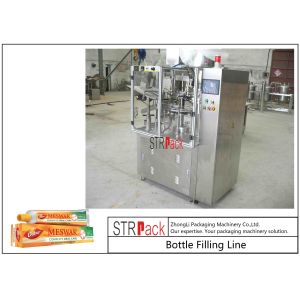 Toothpaste Tube Filling And Sealing Machine Line With Circulation Vacuum