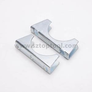 China Q235 Metal Stamping Bracket HDG Stamped Metal Components For U Bolts factory