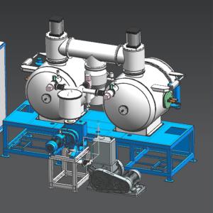 China OEM Silicon Oxide Vacuum Sublimation CVD Furnace 1500 Degree For SiO2 Purification factory