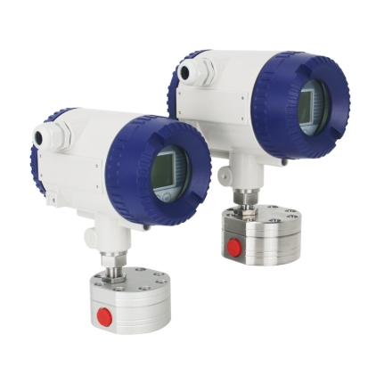 Digital Flow Meter Providing Flow Data with Compact Design Low Pressure Drop and Multiple Output Signals for Industrial