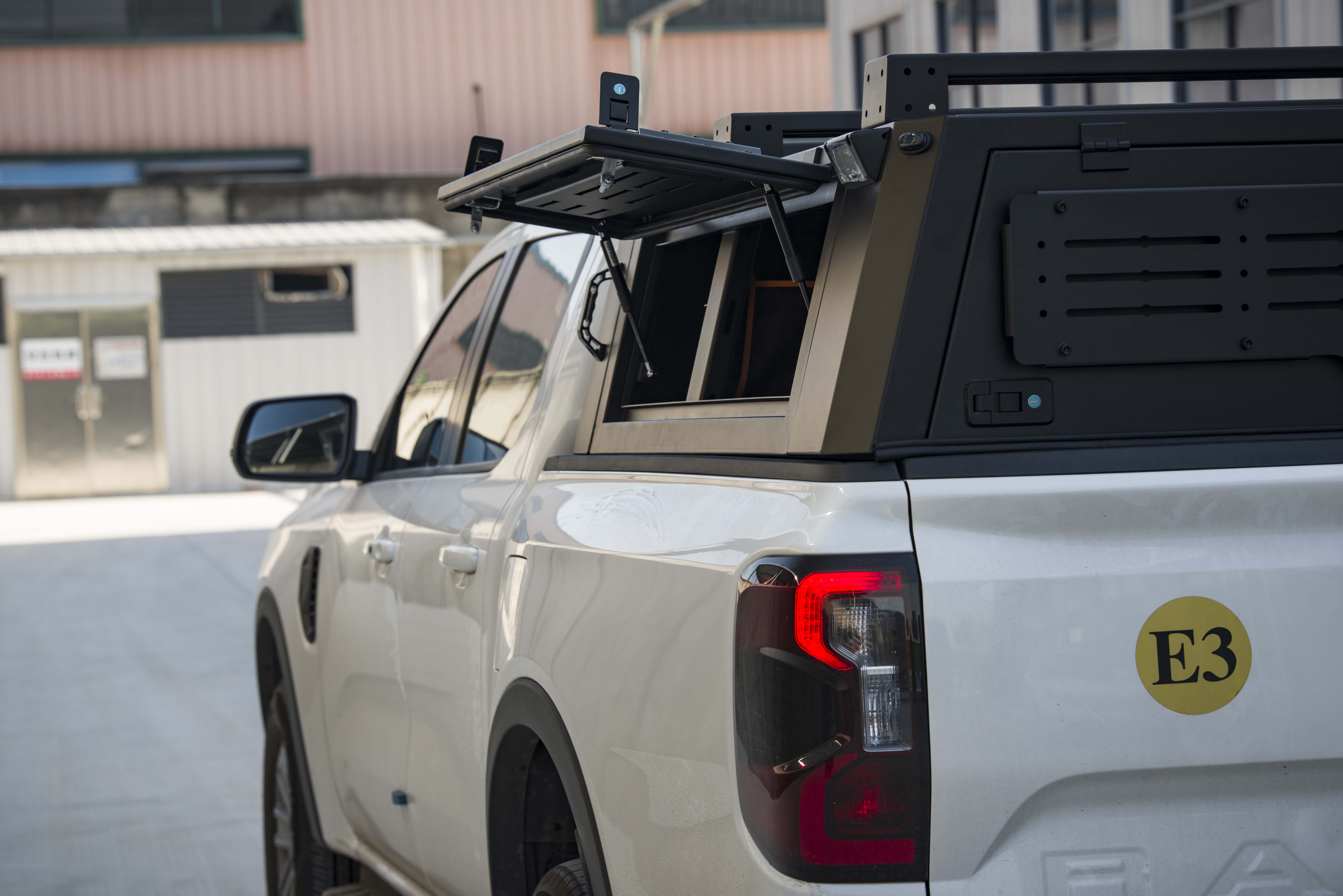 Ford Ranger 4x4 Auto Accessories Aluminum Alloy 2023 Pickup Truck Bed Hardtop Canopy