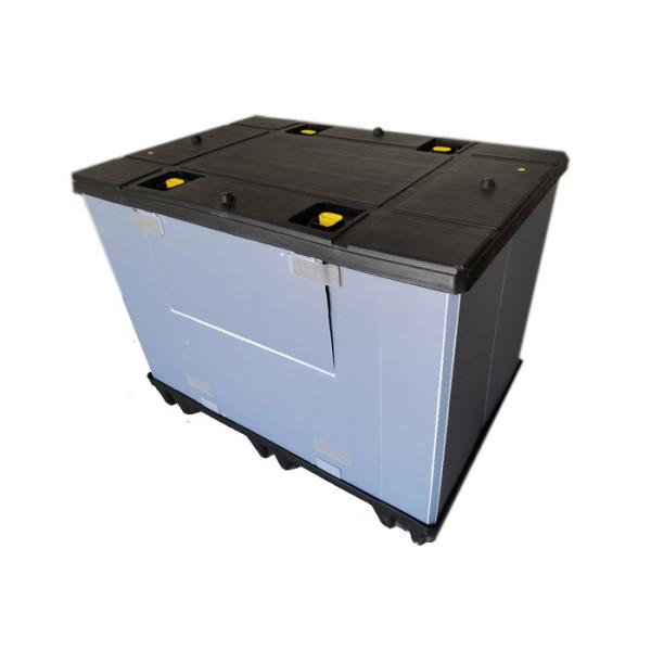 China Megapack Pallet Sleeve Box Collapsible Shipping Container Sleeve Pack factory