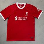 Red Football Team Jersey 100% Polyester Tear Resistant Fan Football Jersey