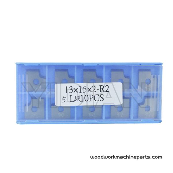 Carbide Replacement Blade 15X13X2mm Scrapping Blades for Edgebanding Machine