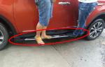 PP Plastic Aluminum Side Step Bars for Toyota RAV4 2013 2014 Automobile