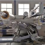 Horizontal Box Motion Pillow Packaging Machine 120pcs/Min