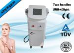 Professional 2 handpiece pain free hair removal / freckle removal SHR ipl