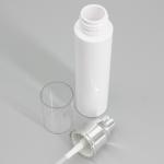36mm 85ml PET Cylindrical Spray Bottle Silver Sprayer Clear Cap