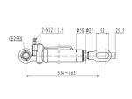 Mercedes Benz 0015533605 MAN 81417236123 Hydraulic Cylinders