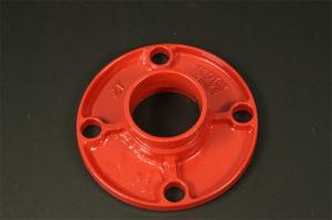 China DN60--DN426 Socket Weld Pipe Flanges With Black Painting factory