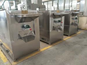 China Automatic Batch Drum Peanut Roasting Machine With 304 Stainless Steel Material factory