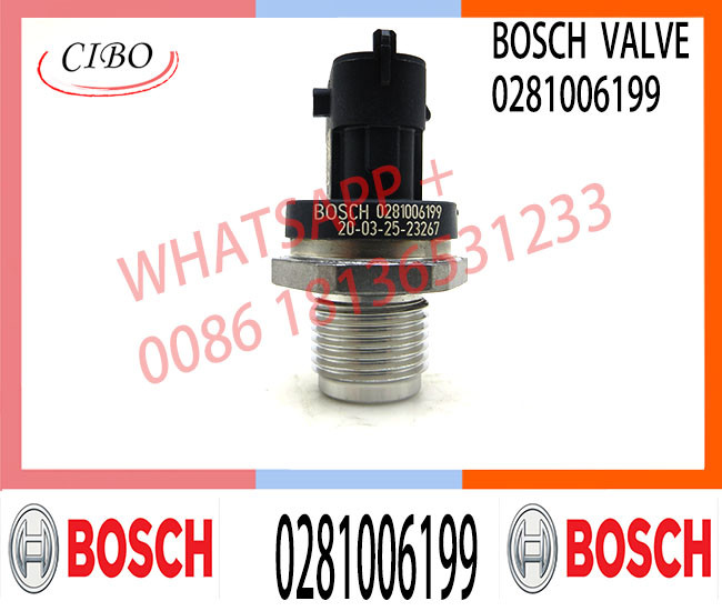Genuine New DRV Common Rail Pressure Control Valve Fuel Pump Regulator 0281006199 For Fiat / 5801483105