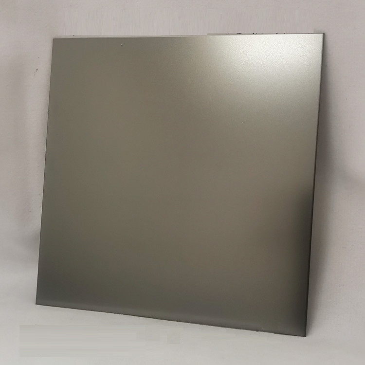 Sandblasted Decorative Stainless Steel Sheet 0.55mm Four Feet ASTM Standard