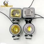 Aluminum White Yellow Flashing 12V 24V Motorcycle Spotlight RGB Ring LED Fog