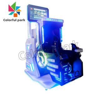 China 9D VR Arcade Machine 360 Degree Rotation Gaming Dynamic Play Station Virtual Reality Simulator factory
