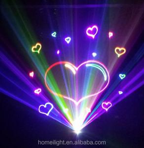 China 2W Lazer Light DJ Disco for Night Club Stage Animation laser Lights 1- Luces DJ Show factory