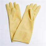 Extra Long Rubber Dishwashing Gloves , Hand Gloves For Dishwashing Reusable