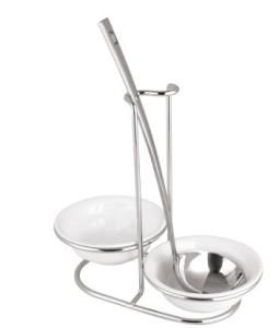 China Double-Head Stainless steel spoon holder SHKT-8123 factory