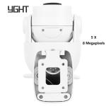 5X Zoom outdoor IP PTZ Wifi Camera 8.0MP NOVA SONY415 Metal Housing 60M IR