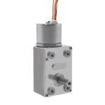 Micro Electric Dc Brushless Motor 300rpm 25w CCC With Worm Gear