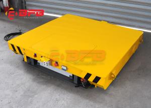 China Steel Platform Dragged Cable Electric Transfer Cart 10 Ton factory