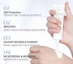 Mineral Water Light Serum Sunscreen Ultra-Light Non-Greasy Face Lotion Hydrating