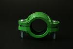 Oil Pipeline Ductile Iron Pipe Repair Clamps Groove Fast Installation