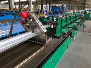 China 1.8mm Thickness C Channel Roll Forming Machine Drive System By Chain factory