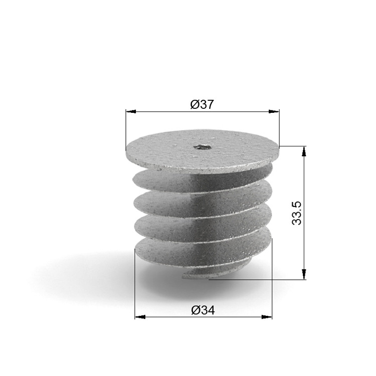 Zinc alloy attached absorbent anchor suspension is moisture-proof and durable with suspension kit