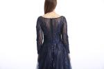 Spring Beautiful Long Sleeve Middle East Dresses Ladies V - Neck For Wedding