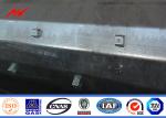 2.5kn-200kn Steel Power Pole Hot Dip Galvanized For Power Transmission