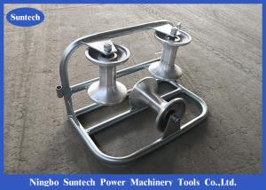 China Galvanized Triple Aluminum ISO Cable Corner Roller factory