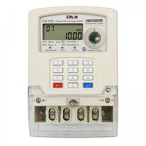 China RF Module 230Volt Prepaid Electricity Meters For Rual Electrification on sale