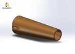 Mine Machinery Parts Bronze Pump C95500 Shaft Sleeve Good Heat Conductivity