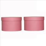 Portable Round Clothing Gift Paper Packaging Boxes Custom Size