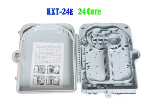 China 24 Strands Fiber Optic Distribution Box Terminal Total Enclosed Structure factory