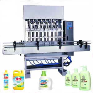 China Automatic Oil Piston Liquid Solid Shampoo Bottle Filling Machine factory