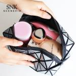 Beautiful Fashion Girl 3D PU Travel Cosmetic Bag